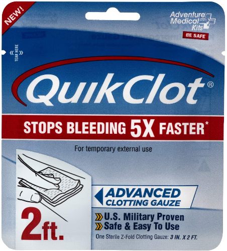 quikclot 2 foot