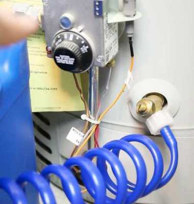 water heater filter attachment